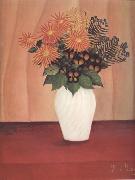 Henri Rousseau Bouquet of Flowers Sweden oil painting artist